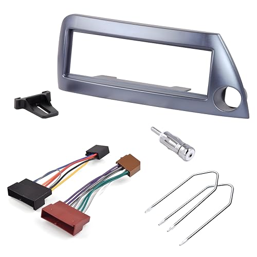 Kit de montagem auto SOUND-WAY 1DIN (Azul) Sound Way - Peças de automóveis - auto, din, azul, metal