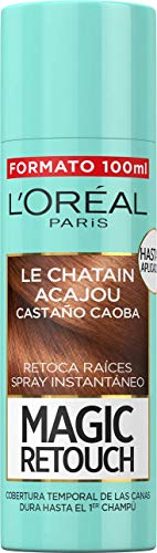 Loção para o Cabelo L'OREAL Magic Retouch Volumizing Root Touch-Up 6-Chestnut L'oreal Make Up - Cuidados com o cabelo - volumizante, cor castanha, toque-up, raízes