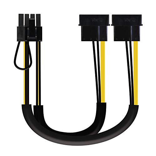 Cabo de Alimentação NANO (Molex - Molex - 20 cm - Preto) NANOCABLE - Cabos de sistema e alimentação - 20 cm, omnigrid, molex, masculino