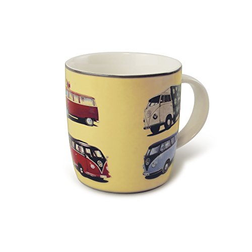 Caneca BRISA VW Collection Volkswagen Hippie Bus T1 Van INSANIA - Canecas - caneca, brisa, vw collection, volkswagen hippie bus t1 van, café, chá