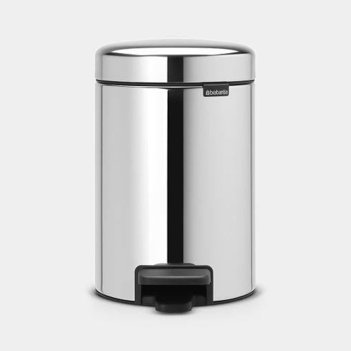 Caixote do Lixo BRABANTIA Newicon 3L Preto Brabantia - Lixeiras e cestos de lixo - 3L, preto, anti-deslizante, removível