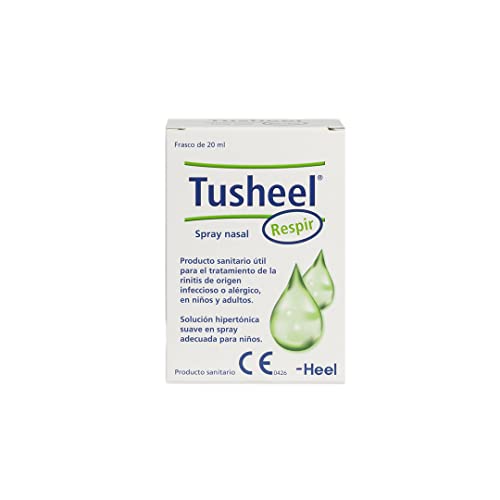 Spray Nasal TUSHEEL Respir (20ml) 20 ml Laboratorios Heel España SAU - Medicamentos e drogas - 20 ml, alívio nasal, portátil