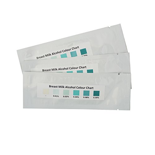 Teste de Detecção de Álcool na Leite Materno 8 X Home Health Europe - Equipamento de laboratório - álcool, leite materno, rápido, fácil