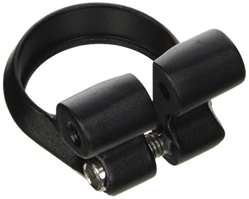 Sellos para Porta-Bagage SEAT POST CLAMP/RAILS Massi - Grampas de canote de selim de bicicleta - preto, metal