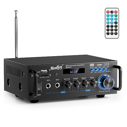 Amplificador Portátil MOUKEY MAMP3 (100 W - Bluetooth) Moukey - Sistemas de karaokê - portátil, 100 W, bluetooth