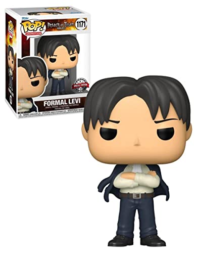 Figura FUNKO Pop! Animation: Aot - Levi (Formal) Funko - Bonecos de ação e brinquedo - figura, funko pop, animation, aot, levi, formal