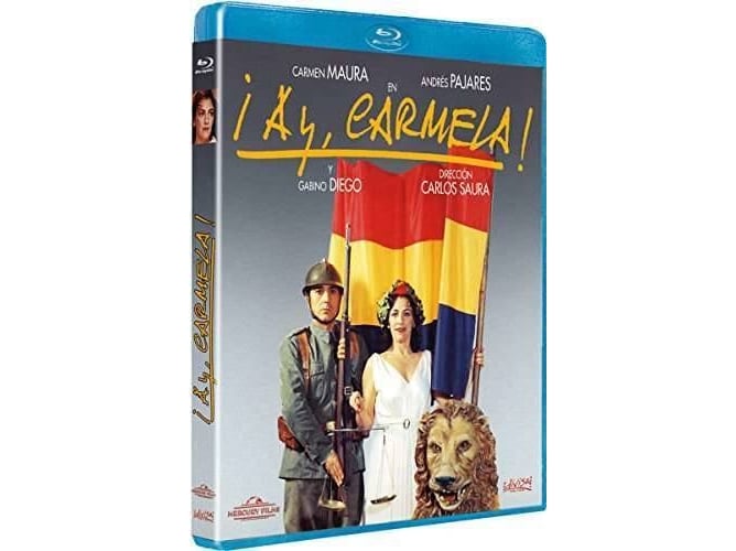 Blu-Ray Ay, Carmela! (Edição em Espanhol) DIVISA RED S. A. - Dvds e vídeos - blu-ray, espanhol, guerra civil, comédia, valencia