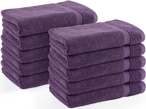 Conjunto de 10 Toalhas UTOPIA Towels Premium (Algodão - 30 x 50 cm) Utopia Towels - Toalhas de banho e panos de limpeza - algodão, 100, 30x50 cm, 10 toalhas