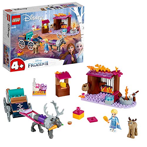 LEGO Disney Frozen II - Aventure de Caravane d'Elsa (Idade Mínima Recomendada: 5 anos) LEGO - Blocos de encaixe - lego, frozen II, aventura, caravana, Elsa, 5 anos