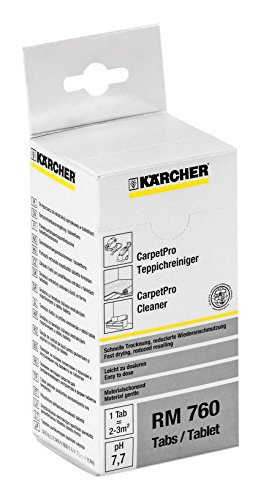Kärcher RM 760 Tabs Recarga para Máquina de Limpeza a Pressão Kärcher - Limpadores de tecidos e estofados - recarga, pó, detergente, pastilhas