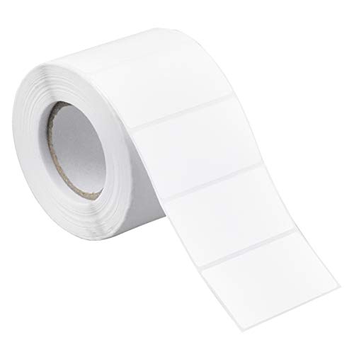 Etiquetas Autocolantes BLANCO (Branco - Polietileno - 6 x 3 cm) Fodlon - Etiquetas de alimentos e bebidas - polietileno, 6 x 3 cm, autoadesivas, branco