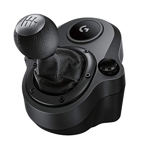 Volante + Pedais LOGITECH Driving Force Shifter Preto Logitech - Controladores de jogo - volante, pedais, shifter, preto