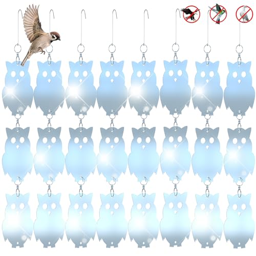 LEERMEIZI Repelente de Pássaros Búho Refletor LEERMEIZI - Atraentes para a vida selvagem - repelente, pássaros, búho, refletor