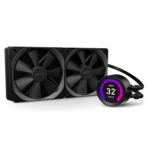 Water Cooler NZXT Kraken Z63 (Acessório Informática e Tel.) NZXT - Peças de refrigeração de sistema de computador - water cooler, NZXT Kraken Z63, plástico, preto, intel, amd
