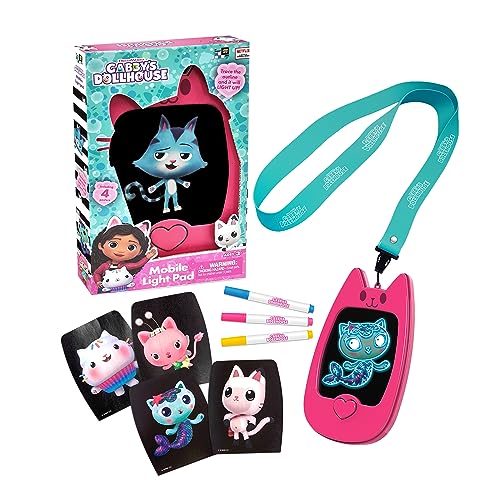 Mobile de Brincar GABBY'S DOLLHOUSE Mobile Light Pad BOTI - Brinquedos - mobile, brincar, gabby, luz portatil, crianças