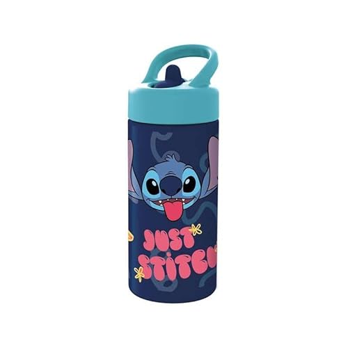 Garrafa para Bebidas STITCH Palms (410 ml) Stor - Garrafas de água - polipropileno, 410 ml