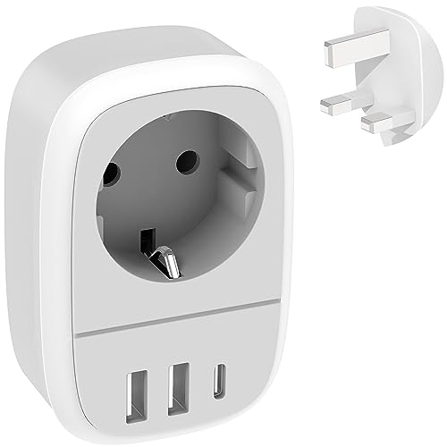 Adaptador de Viagem KETHANT Travel Adapter UK THREE FIREBALLS LIMITED - Inversores de energia - adaptador, viagem, uk