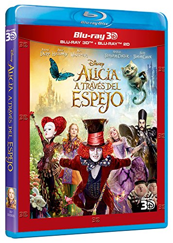 Alice Through The Looking Glass / Alicia A Través Del Espejo (Edição em Espanhol) Disney - Dvds e vídeos - Alice Kingsleigh, Sombrerero Loco, Cronoesfera, edição em espanhol