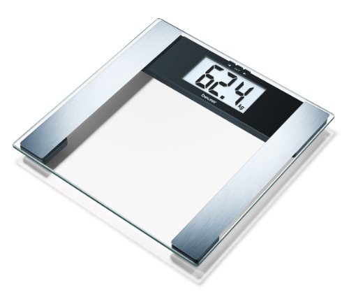 Balança Digital BEURER BG17 (Peso máximo: 150 kg) Beurer - Balanças de peso corporal - visor extra grande, memória 10 pessoas, desligamento automático, indicador bateria fraca