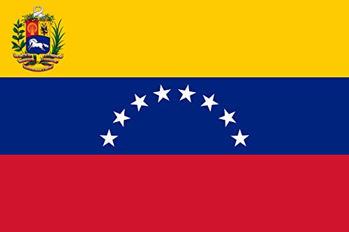 Bandeira DURABOL Venezuela (8 estrelas - 150 x 90 cm) Durabol - Sinalização - venezuela, 8 estrelas, 150x90 cm