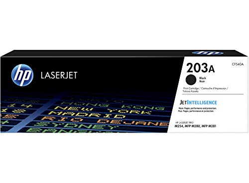 Toner HP 203A Preto (CF540A - 1400 páginas) HP - Cartuchos de toner e jato de tinta - toner, hp 203a preto, CF540A, 1400 páginas