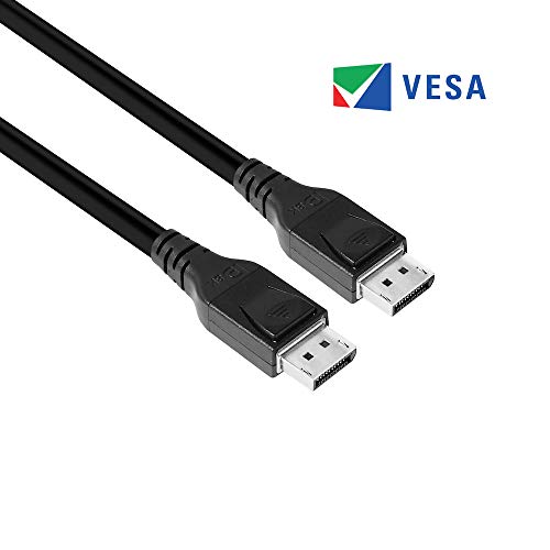 Cabo de Dados CLUB3D (DisplayPort - 5 m - Preto) CLUB3D - Cabos de áudio e vídeo - displayport, 8k, 5m, preto
