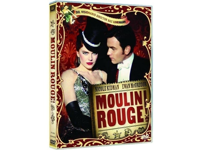 DVD Moulin Rouge (Edição em Espanhol) (Edição em Espanhol) 20T TWENTURY FO - Dvds e vídeos - dvd, moulin rouge, edição espanhol