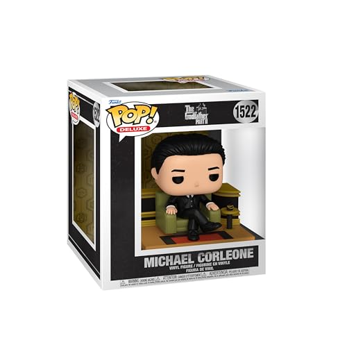 Figura FUNKO POP Deluxe: The Godfather Part II - Michael Corleone Funko - Brinquedos - funko pop, deluxe, Michael Corleone, the godfather part ii, figura de vinil