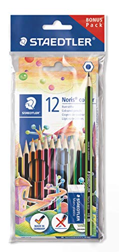Lápis de Carvão STAEDTLER 599 SB (Multicor) Staedtler - Correção de fluídos, canetas e fitas - multicor, resistente, não se astia, minha