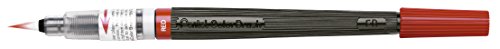 Pentel Color Brush Xgfl-102X 0.7 Mm Vermelho Pentel - Marcadores e marcadores de texto - tinta base água, 0.7 mm, vermelho, gotejamento