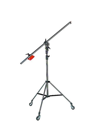 Tripé MANFROTTO Light Boom 085B (Altura Máxima: 2.5 m - Alumínio) Manfrotto - Suportes de estúdio e montagens - altura máxima 2,5 m, tubo 35mm, contrapeso incluído, alumínio
