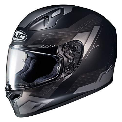 Capacete de Motociclismo HJC FG-17 (L) HJC - Equipamento de proteção individual (epi) - poliuretano, visor integrado, proteção cabeça, universal