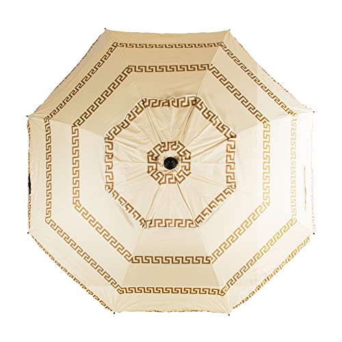 Guarda-Sol Crevicosta Quality Mark (Branco) CREVICOSTA - Guarda-sóis e toldos de exterior - alumínio, fibra de vidro, branco, 200x1000x80 cm