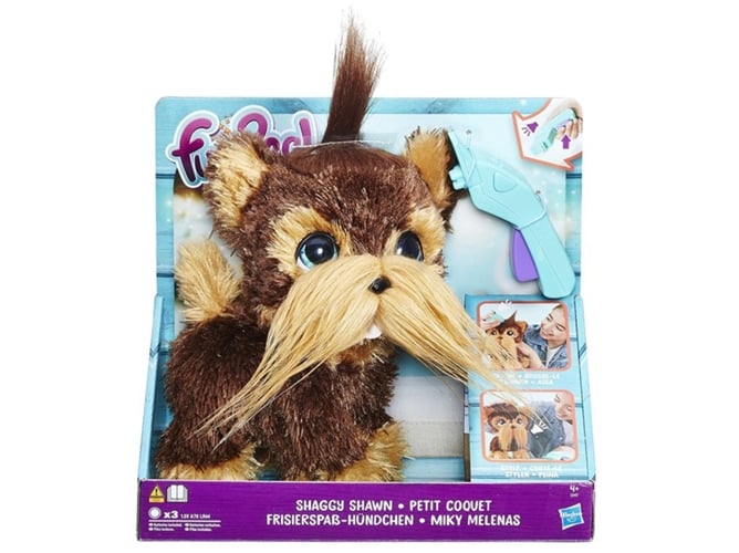 Boneco FURREAL FRIENDS Shaggy Shawn (Idade Mínima Recomendada: 3 anos) Hasbro - Brinquedos robóticos - furreal friends, shaggy shawn, idade mínima recomendada 3 anos