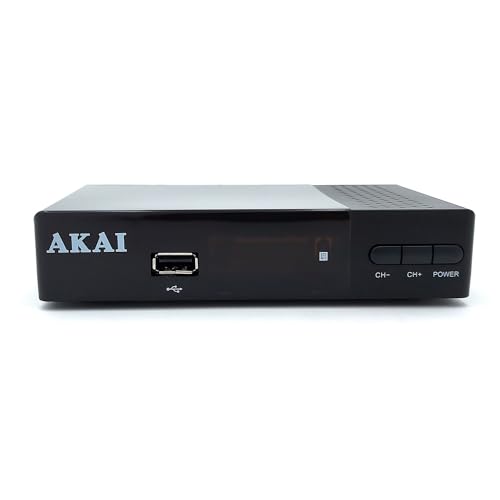 Receptor de televisão AKAI TDT-110 (Full HD) AKAI - Áudio - full hd, receptor tv