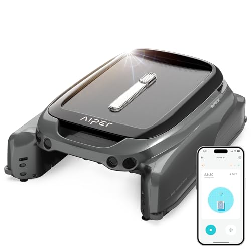 Desnaturizadora Solar Aiper Surfer S1 Azul AIPER - Aspiradores e varreduras de piscina - desnaturizadora, solar, azul, escova