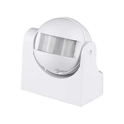 Sensor de infravermelho V-TAC de parede 180º max 300W (LED) V-TAC - Sensores de movimento - sensor infravermelhos, 180º, max 300W, sensibilidade ajustável