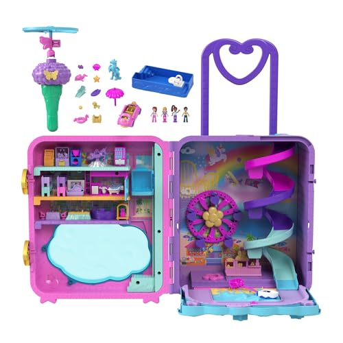 Conjunto de brinquedos POLLY POCKET Polly (3 anos) Mattel - Conjuntos de brinquedos - muñeca, acessórios, hotel, piscina