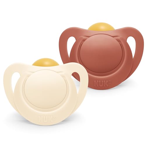 Chupeta NUK Silicone Nature For Red (6-18 m) Newell Brands - Cuidados com a higiene oral - silicone, natureza vermelha, 6-18 meses