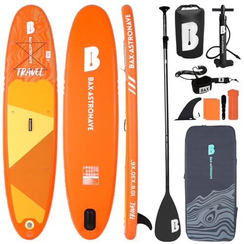 Tábuas de surf BAX SURFING Astronautic (10.6x1.8x2.5m) BAX ASTRONAVE - Náutica e esportes aquáticos - pvc, preto, 10.6x1.8x2.5m
