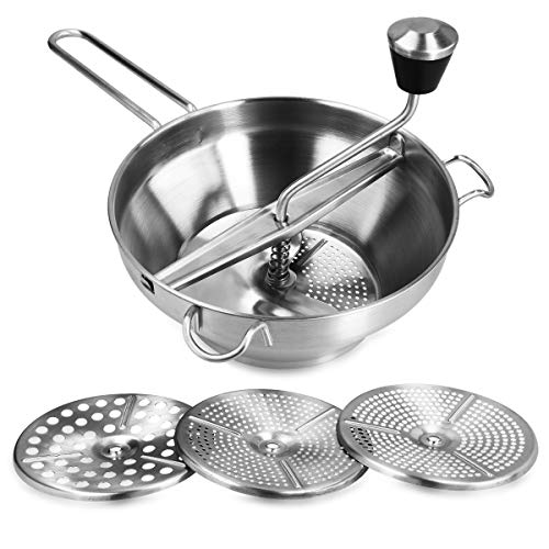 Espremedor de Alimentos NAVARIS 3 Discos Kw-Commerce - Moedores de alimentos - 3 discos, 2mm, 3mm, 7mm