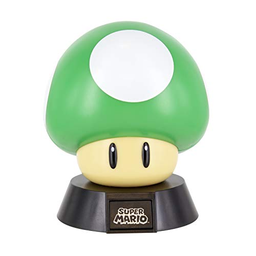 Lâmpada PALADONE 1UP MUSHROOM ICON LIGHT PALADONE - Luzes noturnas e iluminação ambiente - decoração, preto, multicolorido, plástico