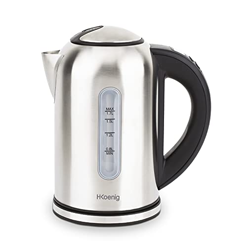Chaleira Elétrica H.KOENIG BOE50 (1.7 L - 220 W) H.Koenig - Eletrodomésticos de cozinha - 1.7 L, 220 w, controlo digital, manter quente