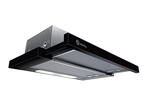 Exaustor BALAY 3BT263MN (360 m3/h - 58.9 cm) Balay - Exaustores - integrado, campanha telescópica, preto, 360 m³/h