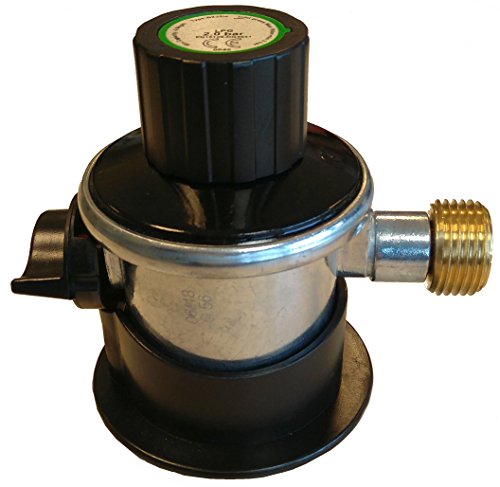 Regulador de Gás Butano S&G 322341 | Preto S&M - Eletrodomésticos de cozinha - butano, preto, mando giratório