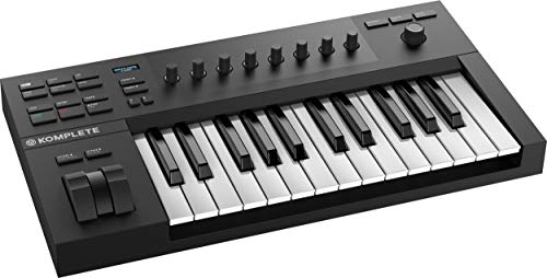 Controlador de MIDI Native Instruments Komplete Kontrol A25 | Preto Native Instruments - Controladores midi - midi, 2x25, interface intuitiva