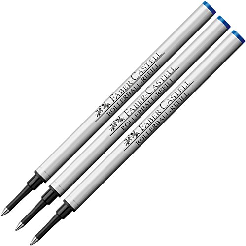 Recarga de Caneta FABER-CASTELL Rollerball Faber-Castell - Tinta e recargas de caneta - 2ml, 1.00mm, compatível