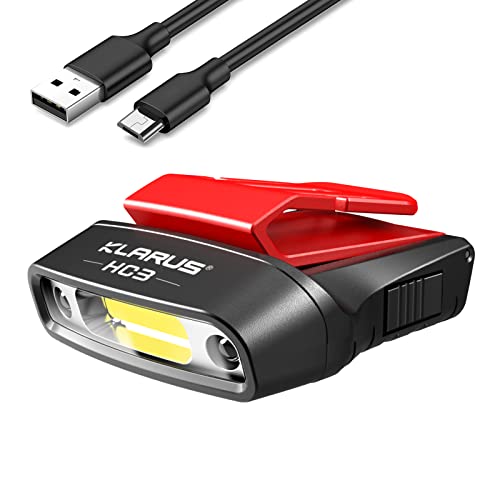 Lanterna Para Cabeça Klarus Hc3 Led Clip On KLARUS - Lanterna e faróis - lanterna, cabeça, led, clip on