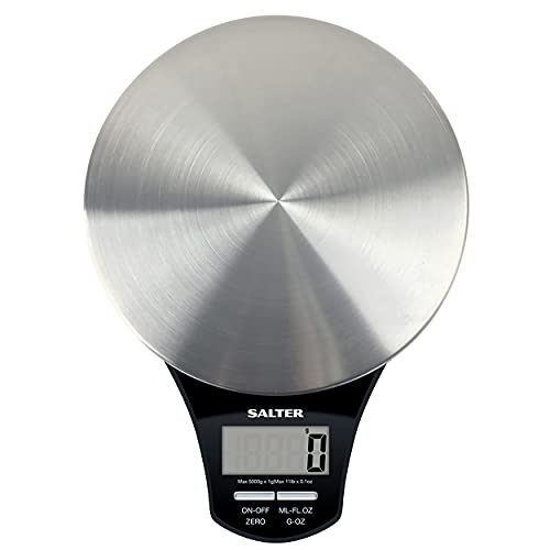 Balança de Cozinha SALTER 1035SSBKDR (Capacidade: 5 kg - Precisão: 1 g) Salter - Balanças de medição - 5 kg, 1 g, peso, preto