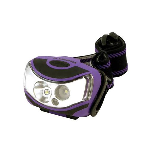 Varta 18630 101 421 lâmpada de cabeça Preto, Roxo Varta - Lanterna e faróis - lanterna, resistente à água, preto, roxo